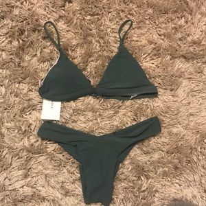 Adorable seafoam green never worn bikini!